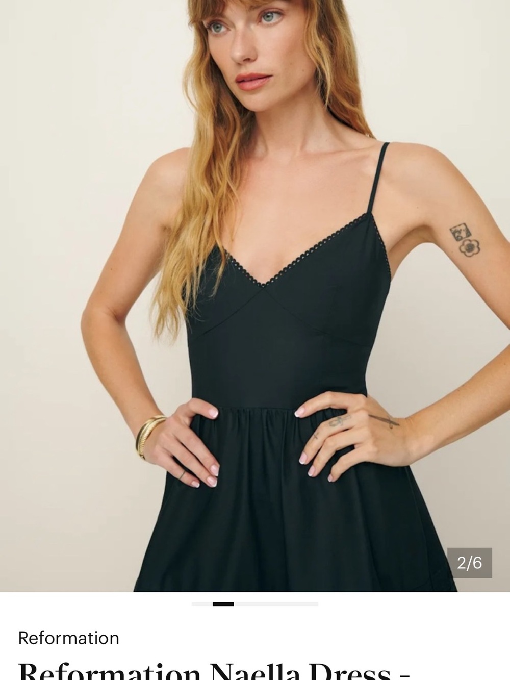 Reformation Naella Midi Dress - NEVER WORN - Picture 2 of 4